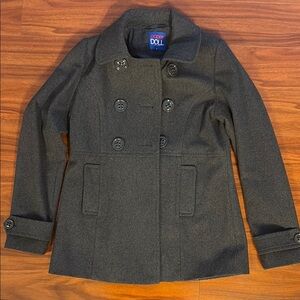 Paper Doll Charcoal Peacoat